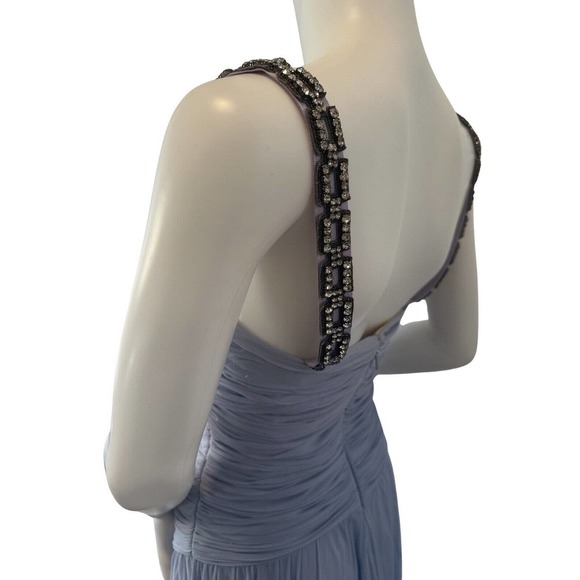 ROBERTO CAVALLI WOMENS VINTAGE SEXY PURPLE EMBELLISHED DRESS SZ 42 6 NWT - Picture 6 of 16